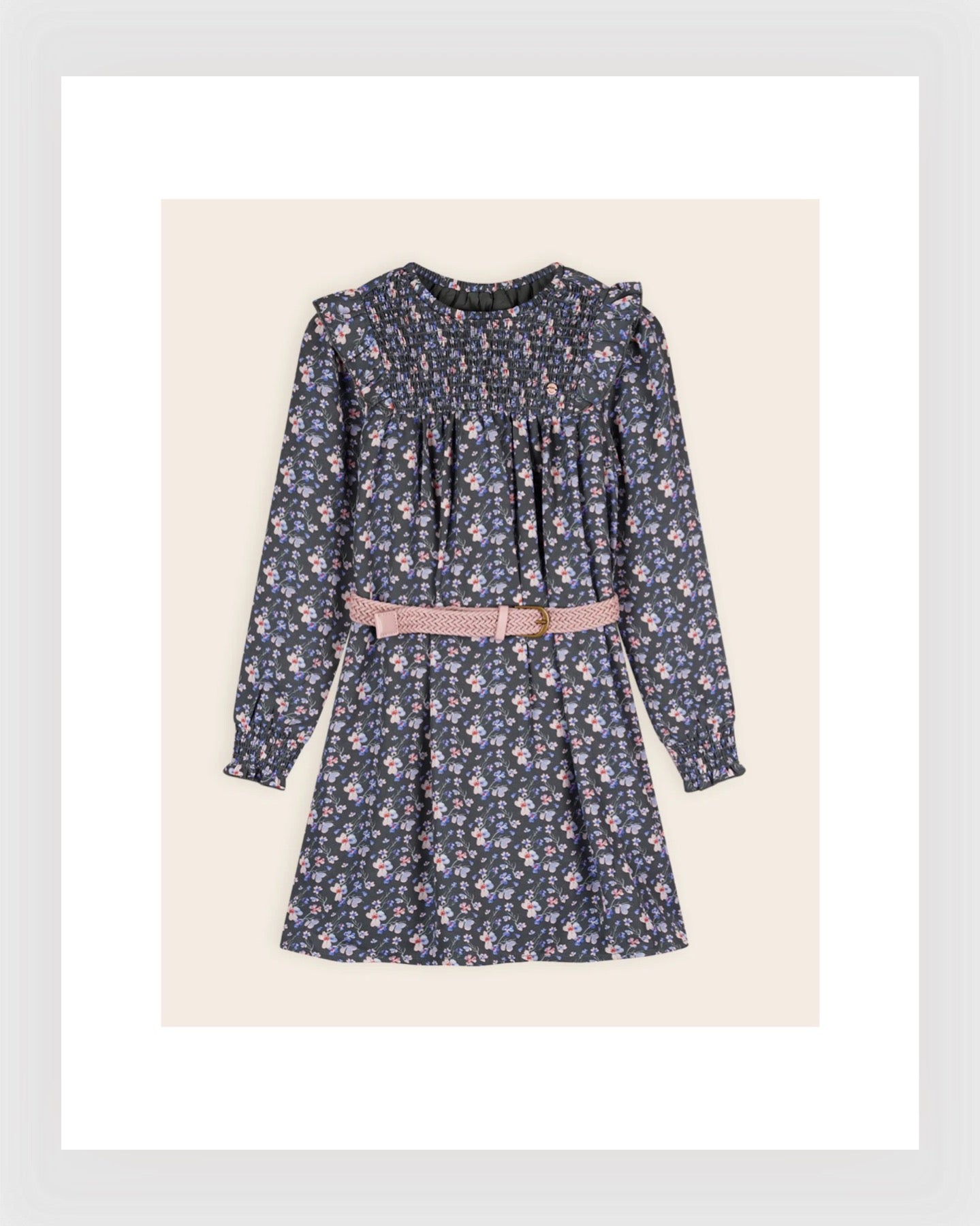 Nono Kleid Maan Blumen