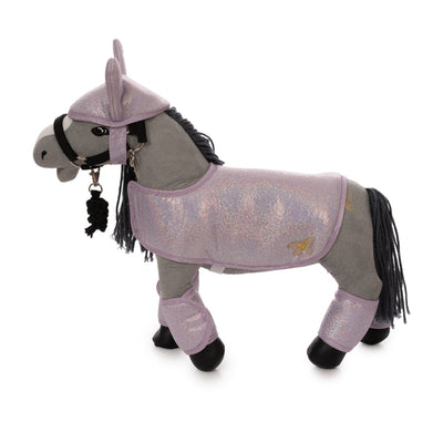 Astrup - Hobbyhorse Spielpferd - Zubehör, lila Glitzer