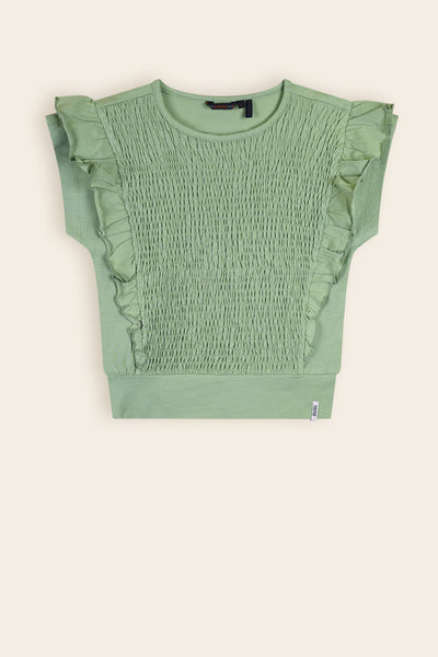 Nono Girls Shirt Sage Green