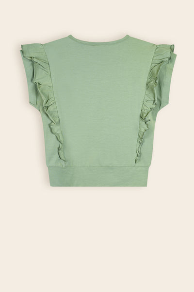 Nono Girls Shirt Sage Green