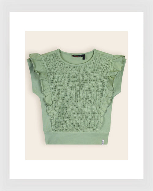 Nono Girls Shirt Sage Green