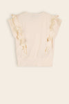 Nono Girls Shirt Pearled Ivory