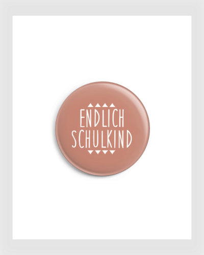 Ava & Yves Button „endlich Schulkind“