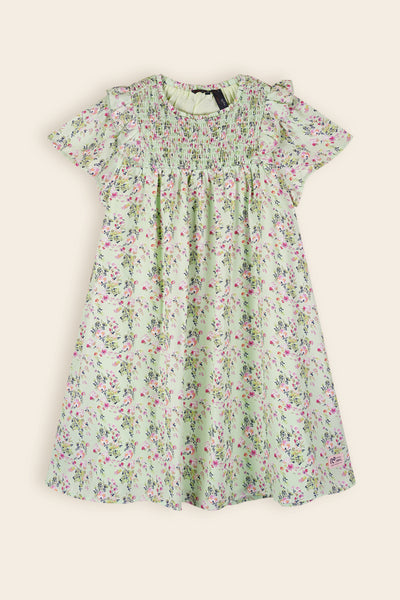 Nono Girls Kleid Meadow Green