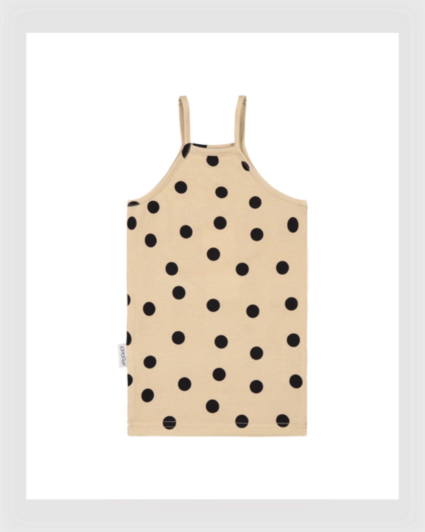 Gugguu Print Spaghetti Top Dots
