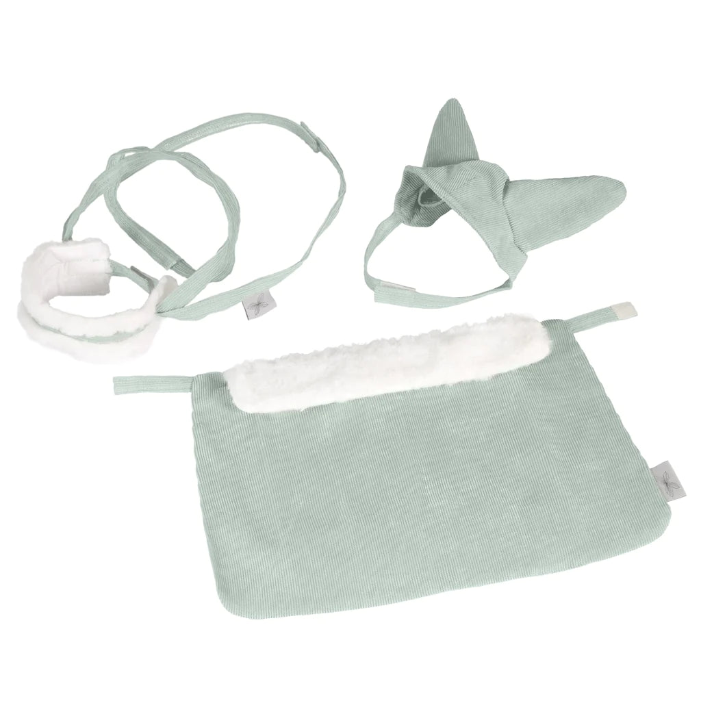 Astrup - Hobbyhorse BLANKET AND BONNET - MINT