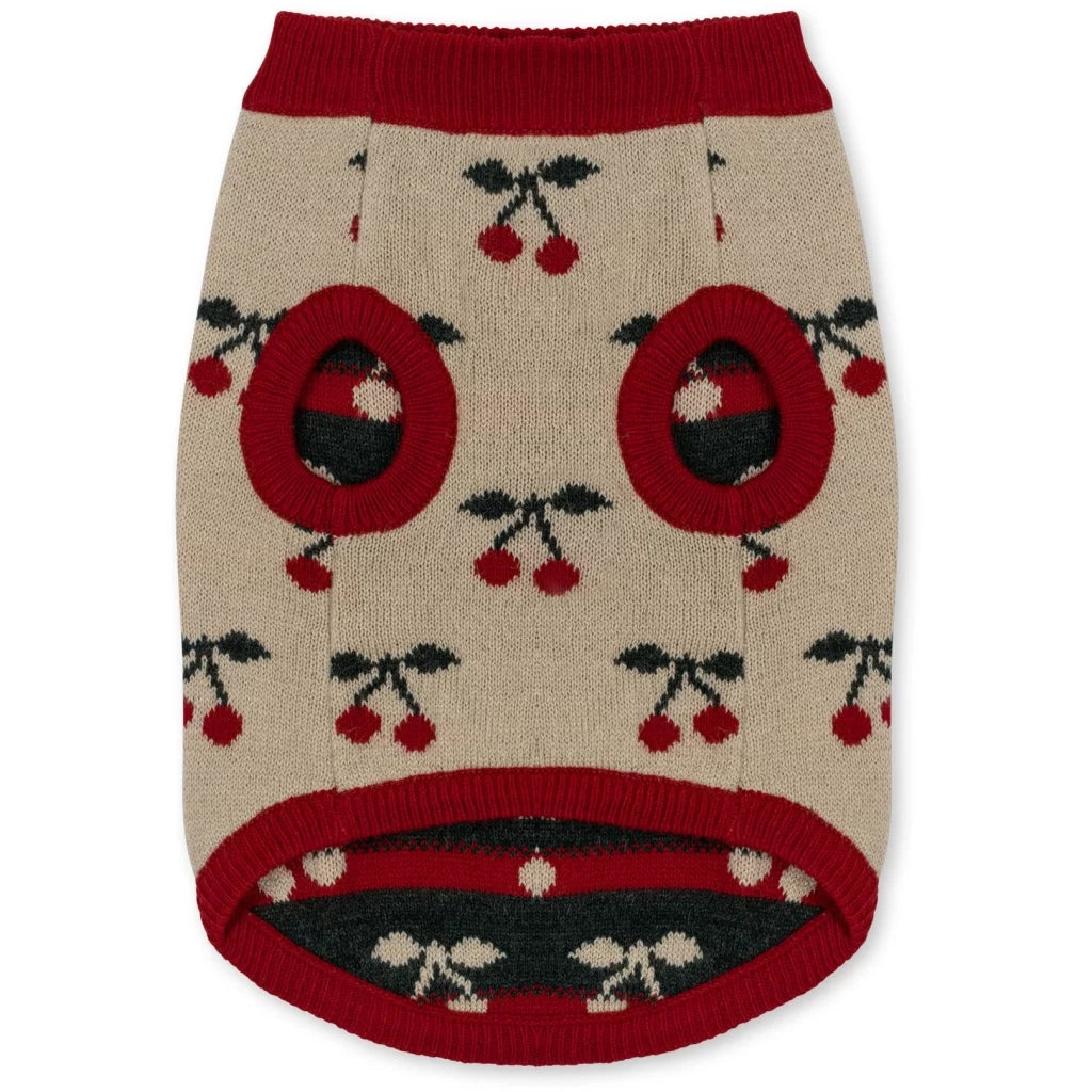 Konges Slojd Hundepullover aus Strick CHERRY one size