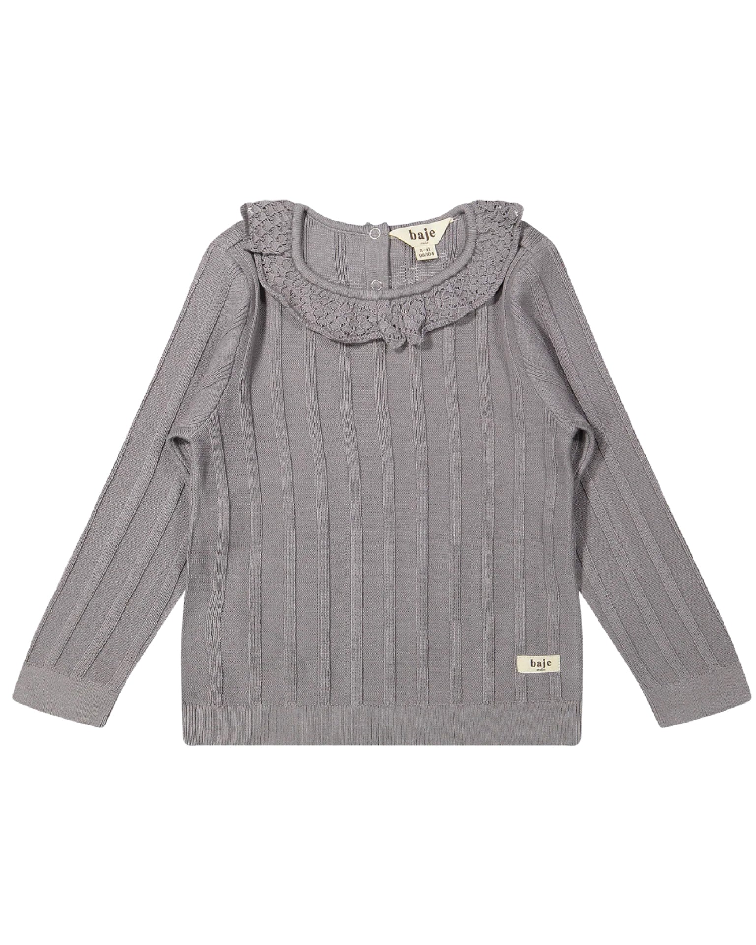 Baje Shirt Mex grey Steel