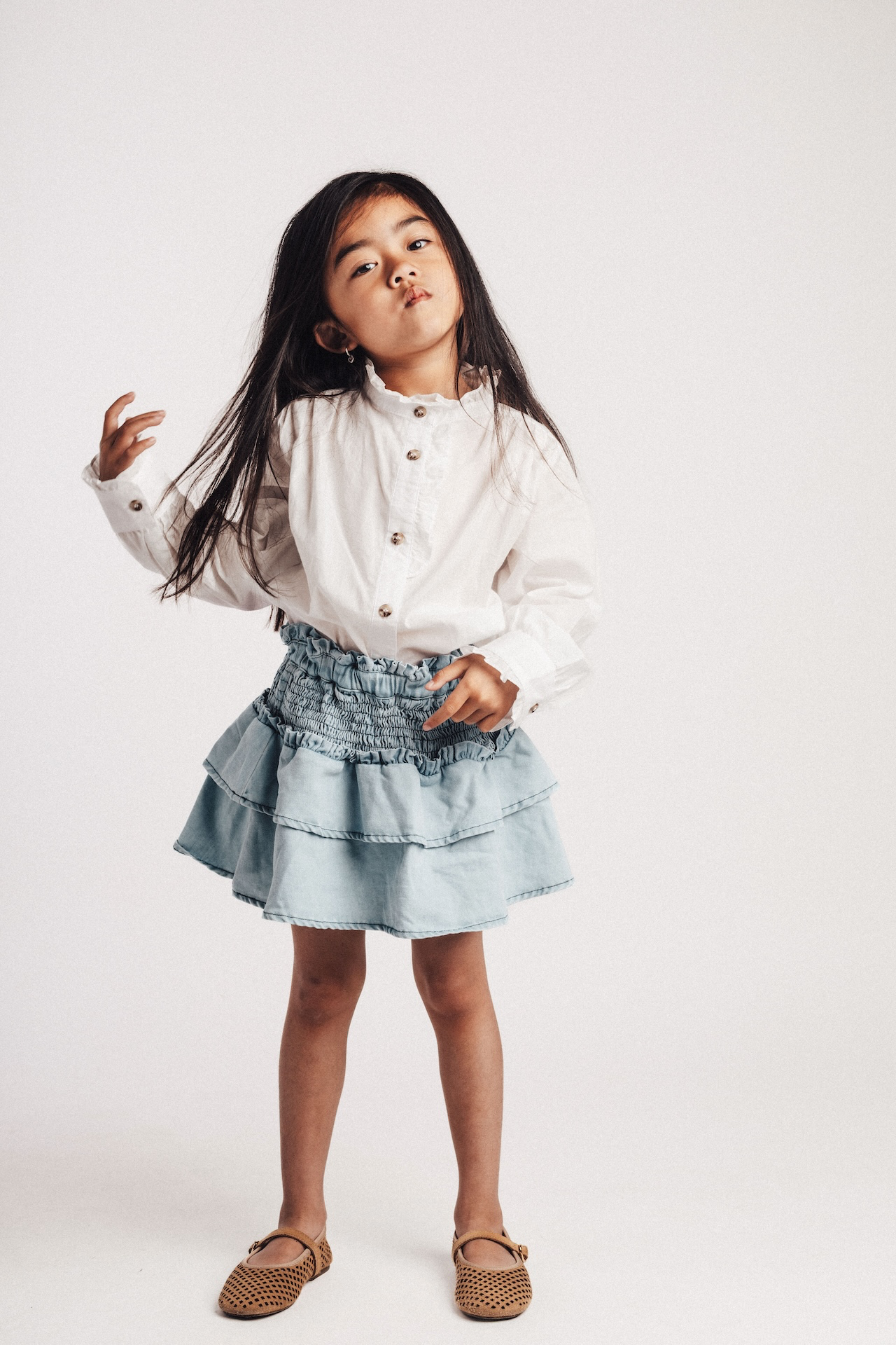 Baje Rock Yille blue denim light