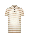 Le Chic Polo Shirt Neily white-camel