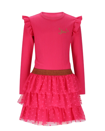 B.Nosy Kleid Dora Jurk Roze