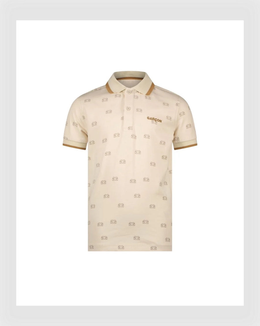 Le Chic Polo Shirt Sand Camel