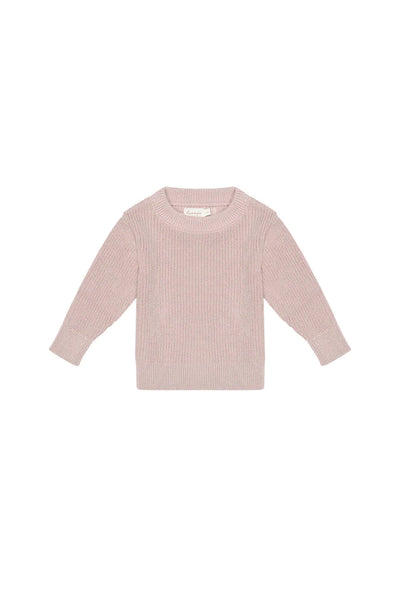 Leevje - Pullover Strick lavender