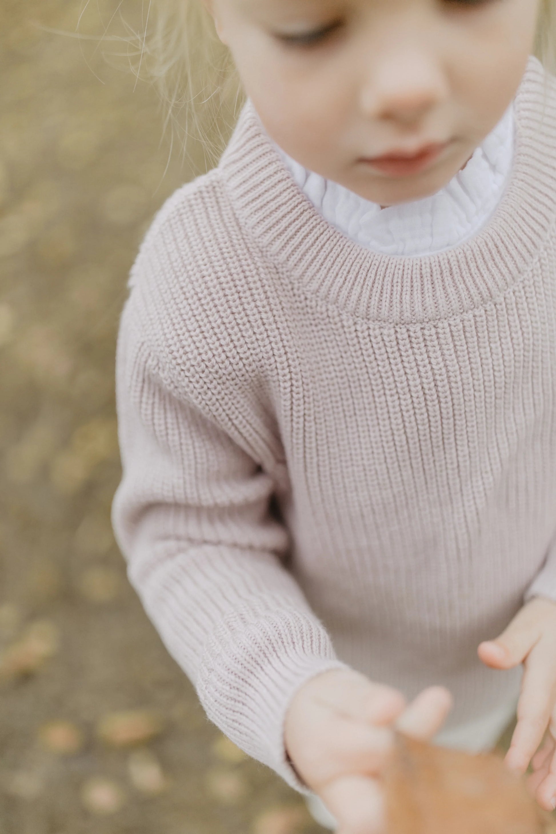 Leevje - Pullover Strick lavender