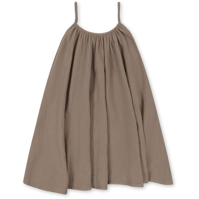 Konges Sloejd Drehkleid Olive Pure Casmere