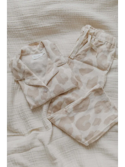Leevje - Pyjama Set aus Flanell Leo