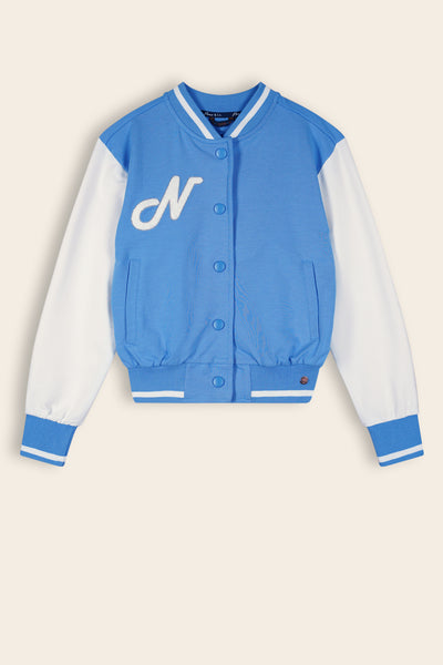 Nono Girls Sweat Collegejacke Blue