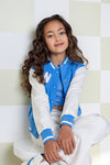 Nono Girls Sweat Collegejacke Blue