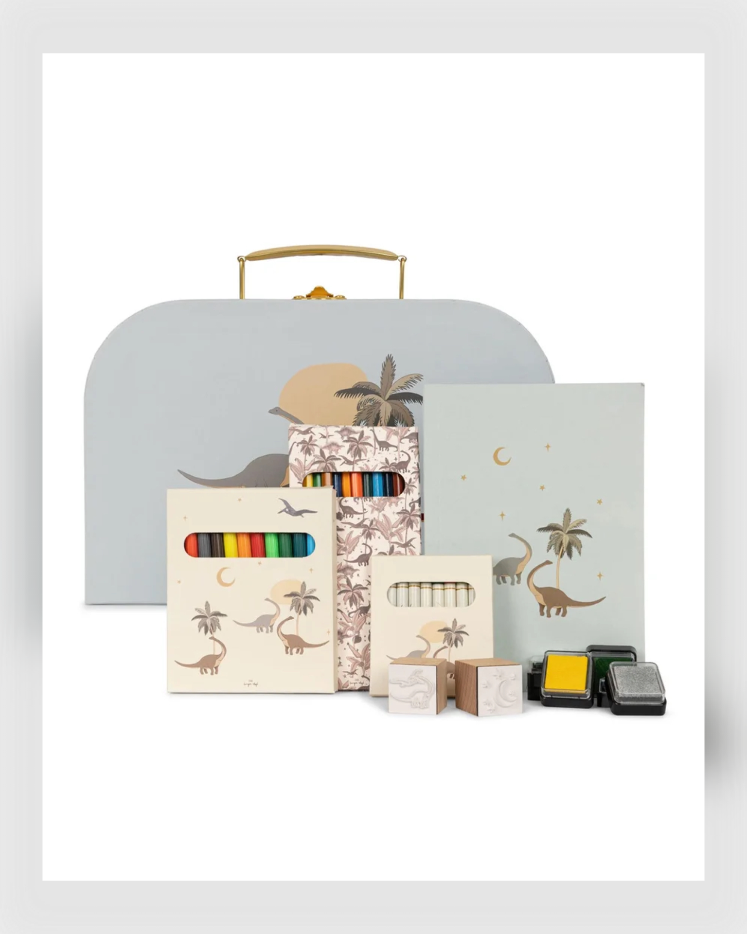 Konges Sloejd Kreativkoffer Dino