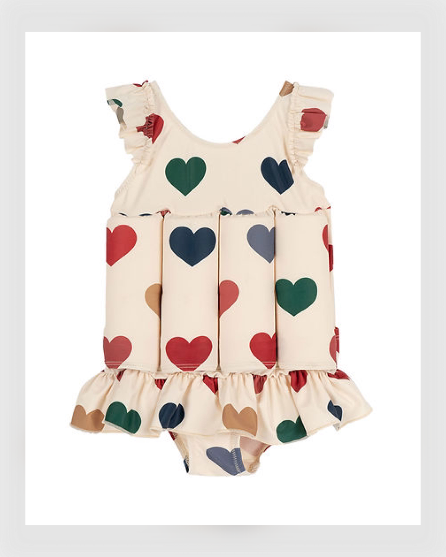 Konges Sløjd Badeanzug - Frill - Bon Coeur Coloré