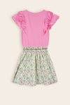 Nono Girls Kleid Spring Meadow Green