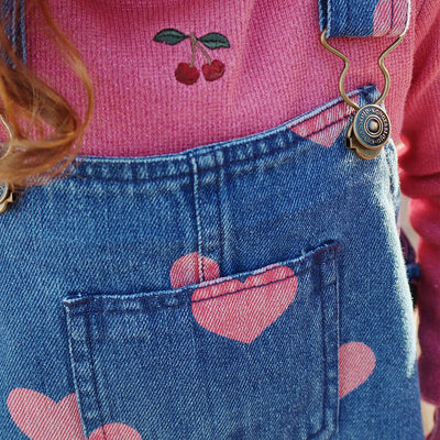 Konges Sløjd Kleid Magot Bon Coeur Pink