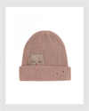 Little Who - Beanie Rose Quartz Feinstrick Kids in Feinstrick