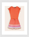 Nono Girls Dress Mayi Lobster Red