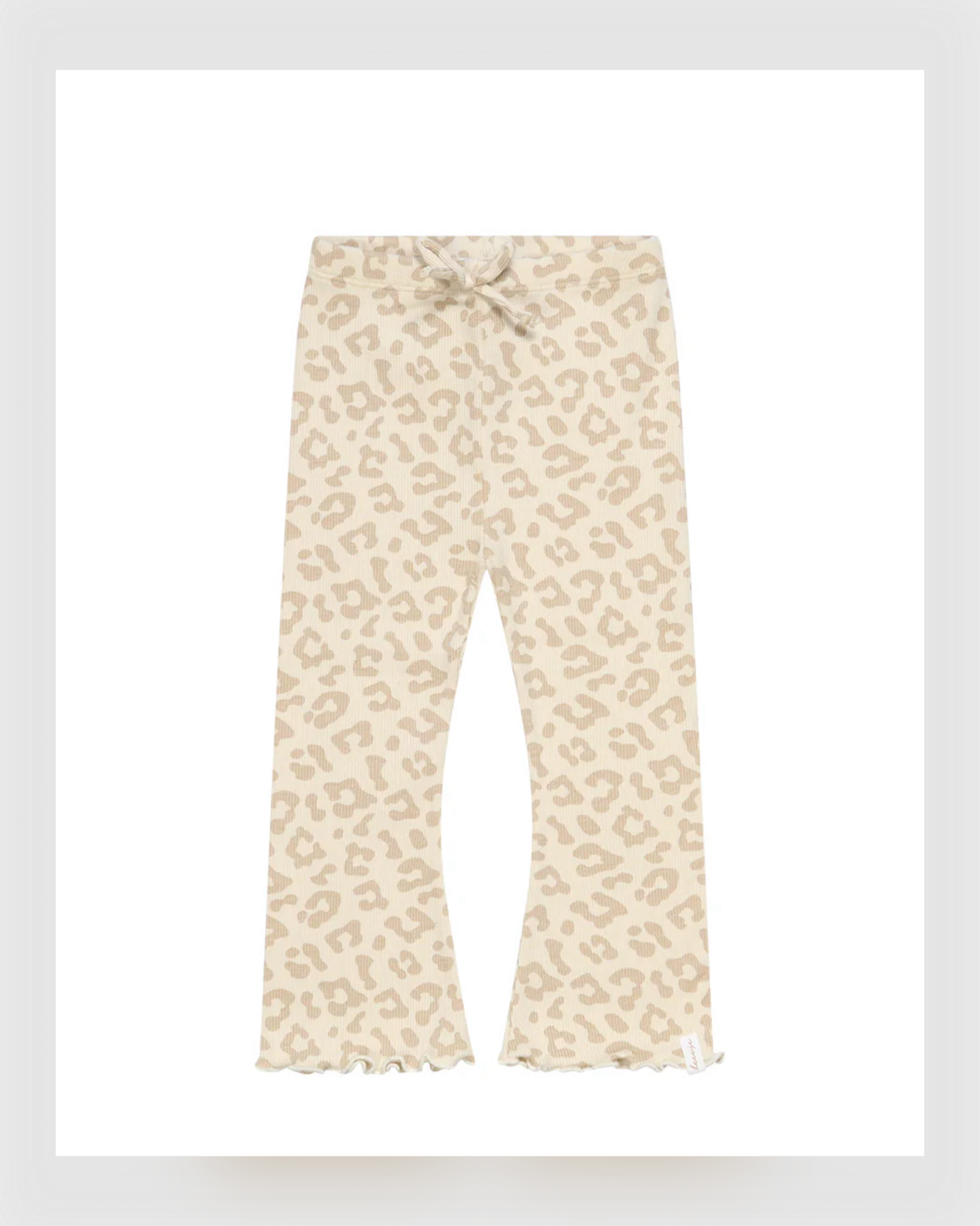 Leevje - SCHLAG-LEGGINGS 'LEO' MIT SCHLEIFE AUS BIO-BAUMWOLLTE