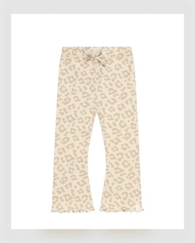 Leevje - SCHLAG-LEGGINGS 'LEO' MIT SCHLEIFE AUS BIO-BAUMWOLLTE