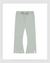 Leevje - SCHLAG-LEGGINGS 'SOFT GREEN' MIT SCHLEIFE AUS BIO-BAUMWOLLE