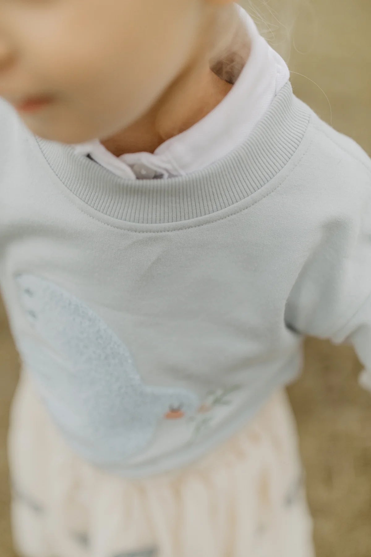 Leevje - LONGSLEEVE 'SMILEYS' AUS WAFFLE PIQUÉ