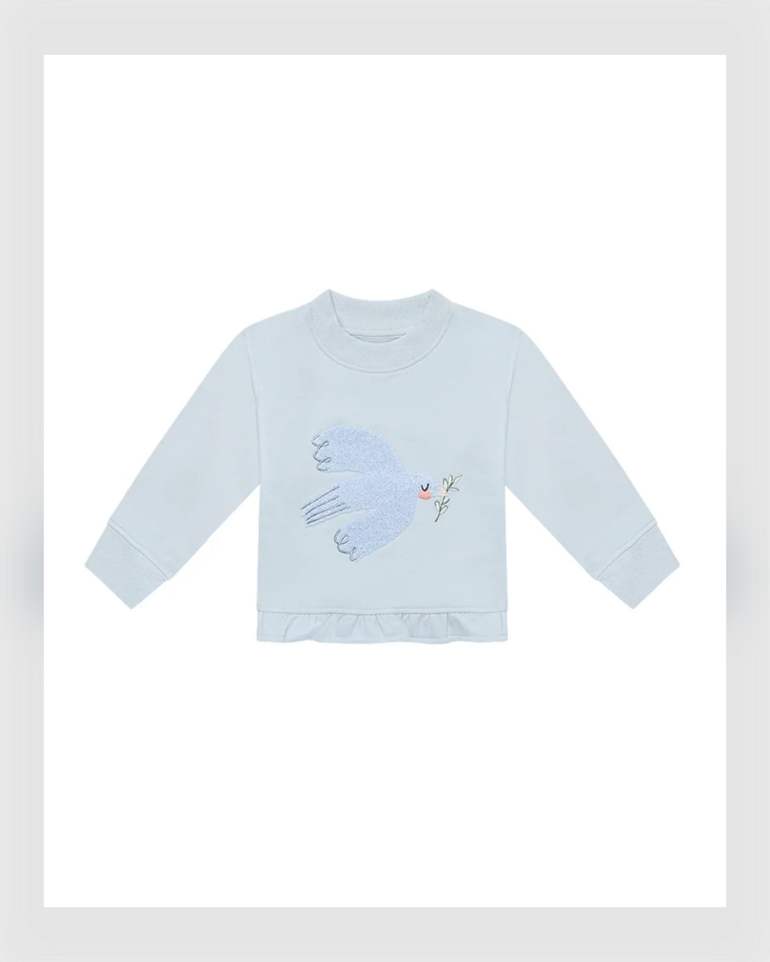 Leevje - LONGSLEEVE 'SMILEYS' AUS WAFFLE PIQUÉ