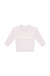 Leevje - OVERSIZED SWEATSHIRT 'COLLECT MOMENTS' MIT BAUCHTASCHE