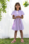 Nono Girls Dress Galaxy Lilac