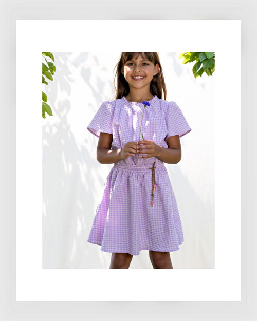 Nono Girls Dress Galaxy Lilac