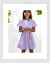 Nono Girls Dress Galaxy Lilac