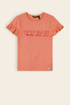 Nono Girls T-Shirt Lobster Red