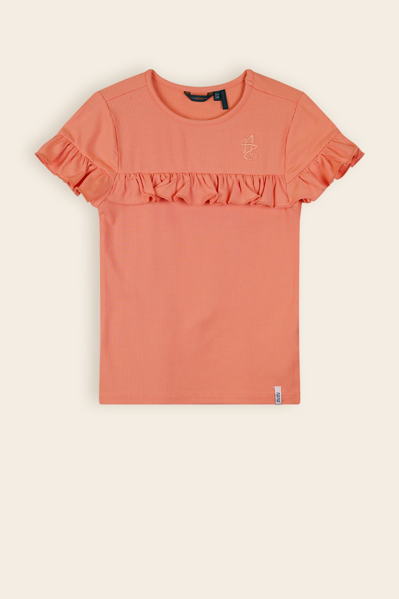 Nono Girls T-Shirt Lobster Red