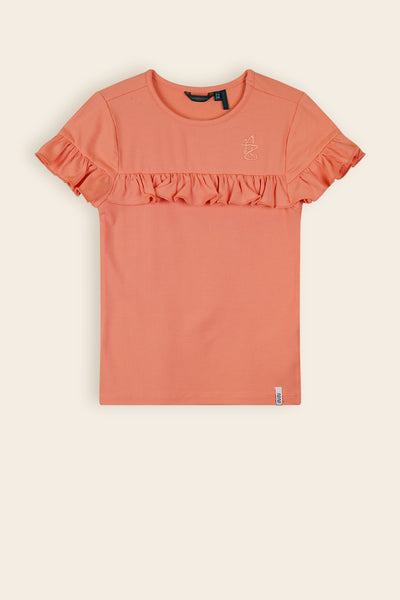 Nono Girls T-Shirt Lobster Red