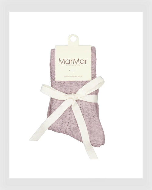 Marmar Copenhagen Knee Socks purple