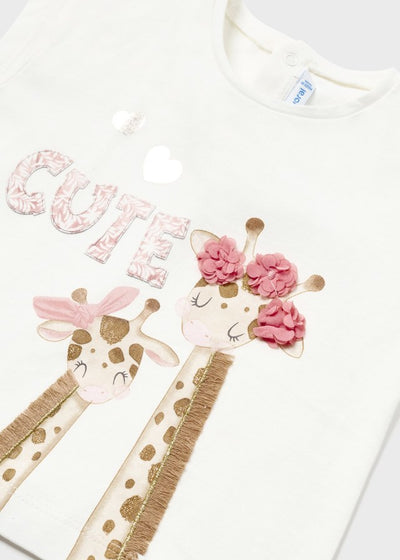 Mayoral T-Shirt mit Applikationen
