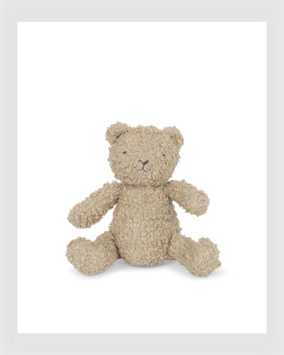 Konges Sloejd Mini-teddybär - oxford tan