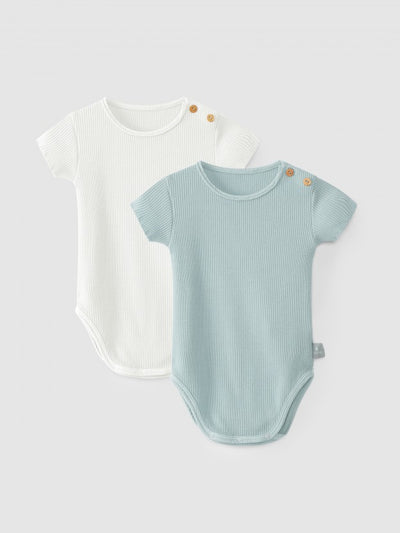 SNUG Body Set Petrol-Weiß