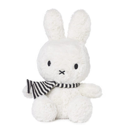 Miffy Denim 21 cm weiß Winter mit Schal