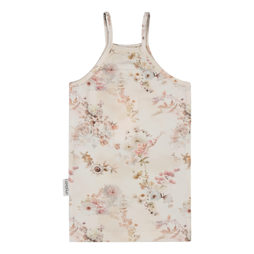 Gugguu Print Spaghetti Top Joy Flowers