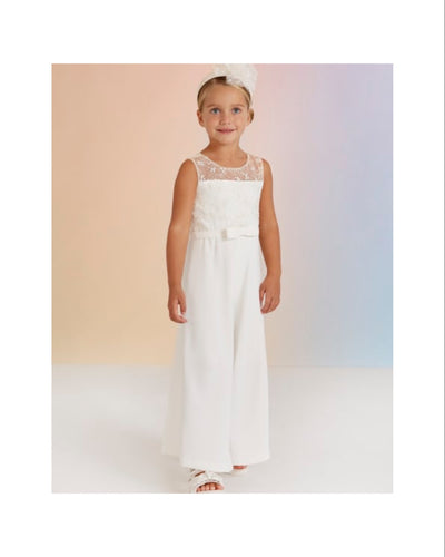 Abel und Lula Jumpsuit Weiss