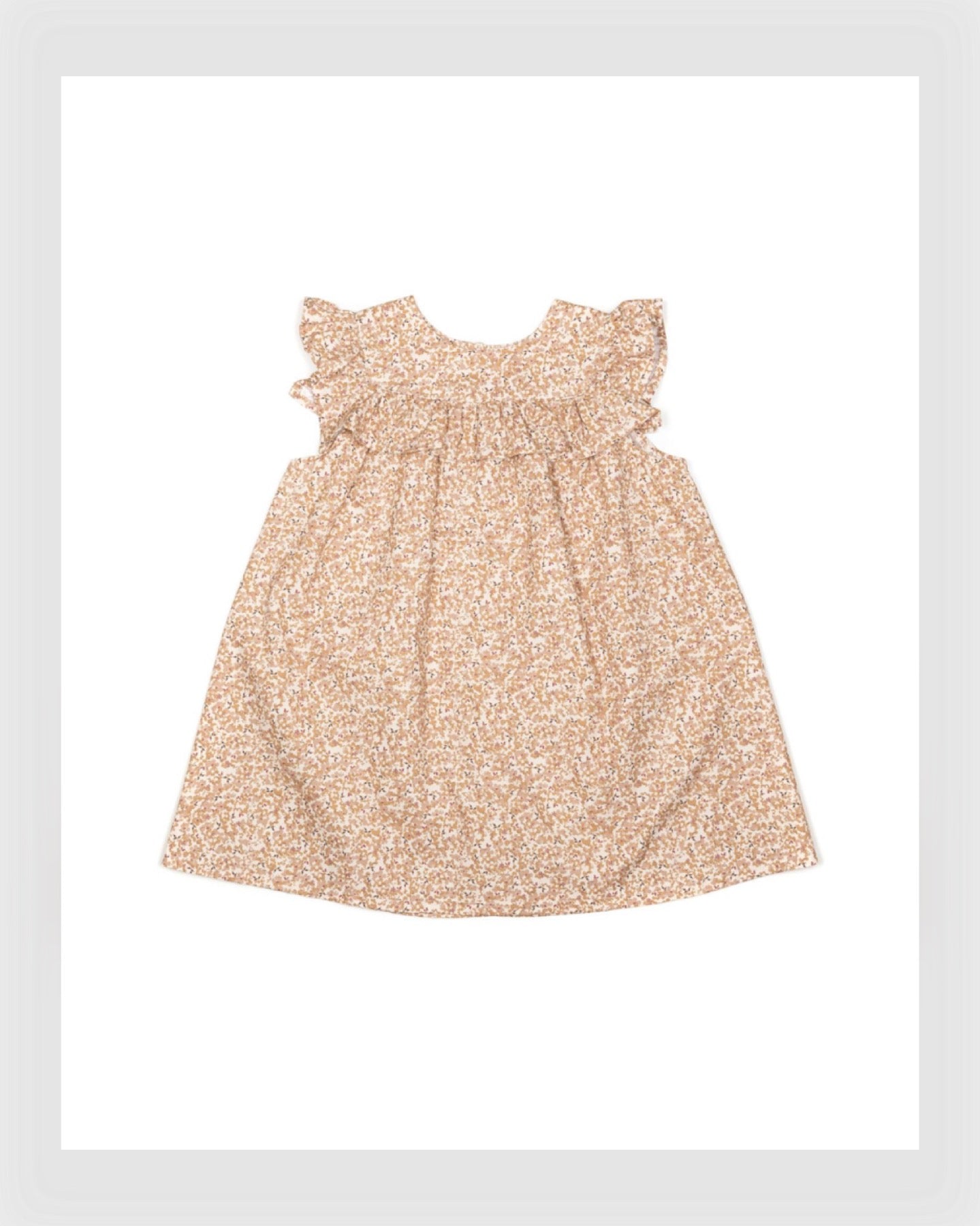 HUTTELiHUT CROWNY Dress Hut Print Mustard