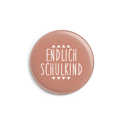 Ava & Yves Button „endlich Schulkind“