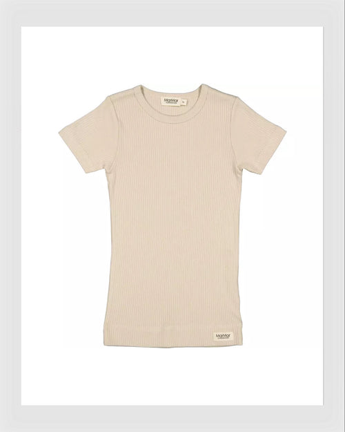 Marmar Copenhagen Plain Tee SS - sand